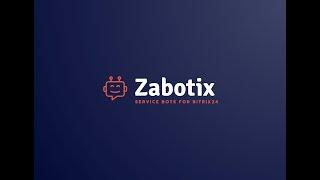 Как настроить чат бота в конструкторе Zabotix