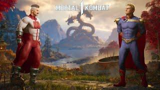 Omni Man vs Homelander Battle - Mortal Kombat 1 (4K 60FPS)