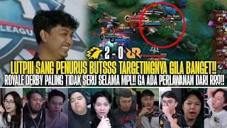 TARGETING DARI LUTPIII SANG PENERUS BUTSSS!! REAKSI STREAMER ONIC ESPORTS 2-0 RRQ HOSHI MPL ID S13!!