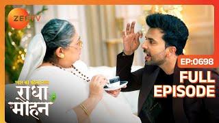 Yug, Dadi को डराता और धमकाता रहता है - Pyar Ka Pehla Naam Radha Mohan - Full Episode 698 - Zee Tv