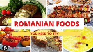 Most Popular Romania Foods | Romanian Cuisine