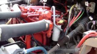 Cummins ISB Engine idling