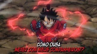 Luffy vs Kaido - Como ousa mexer com meus companheiros!? - One Piece [Edit]