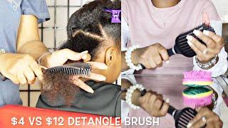 Best Detangling Hair Brush {$4 Vs $12} #naturalhair