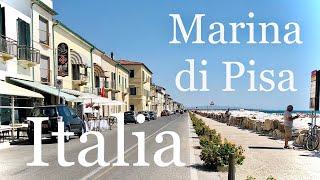Vlog #043 Италия Поездка на пляж Marina di Pisa 2022 #Италия #пиза