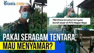 Viral Video TKA China di Aceh Gunakan Seragam Militer