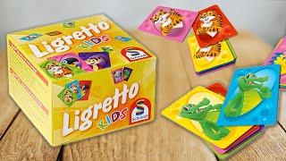 LIGRETTO KIDS - Spielregeln TV (Spielanleitung Deutsch) - SCHMIDT SPIELE JUNIOR