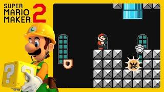 SUPER MARIO MAKER 2 | Criando Uma Fase MUITO Difícil! (Gameplay Ao Vivo)