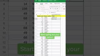 Flash Fill with Formulas in Excel