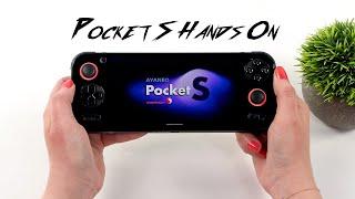 AYANEO Pocket S First Look! An incredibly Powerful Ultra Thin Handheld