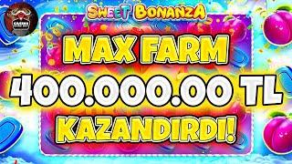 Sweet Bonanza Küçük Kasa  400.000.00 TL SLOT MAKS WİN NASIL REKOR KATLADIK #sweetbonanza #slots