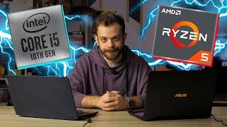 Ryzen 5 vs Intel Core i5 10 поколения! (Asus TUF Gaming FX505, Lenovo IdeaPad Gaming 3)