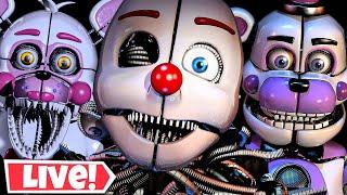 PLAYING FNAF SISTER LOCATION FOR THE FIRST TIME!!