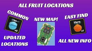 WHERE TO FIND *ANY* FRUIT IN ANIME FIGHTING SIMULATOR X