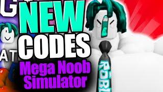 Mega Noob Simulator CODES - ROBLOX 2023