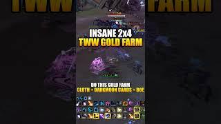 Insane TWW Gold Farming Spot #worldofwarcraft #wowgoldfarm #thewarwithin