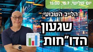 מסקרים בלייב את שיגעון הדו"חות! 