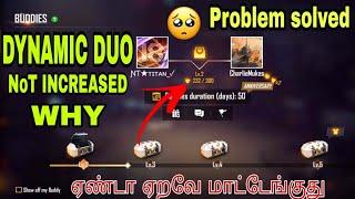 free fire dynamic duo not increased problem solved tamil (TITAN GAMING)️ dynamicduo freefire