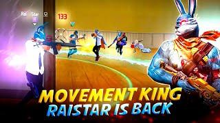 Raistar Headshot King Back 2024  Br Ranked Match - Garena Free Fire is Back @RaiStar
