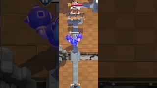 Unexpected defense strategy . #clashroyale #gaming #strategy