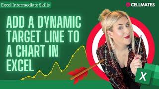 Add a Dynamic Target Line to A Chart In Excel 