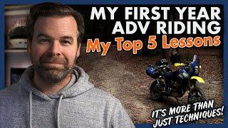 Learning ADV Riding - My first year getting into adventure riding