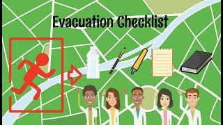 Evacuation Checklist