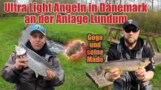 Ultra Light Angeln in Lundum mit der Magic Made