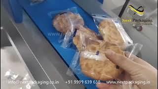 Flow Wrap Nitrogen Flush Arrangement Sealing | Cookies Packing Machine | Biscuit Packing Machine