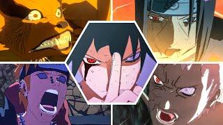 All Bosses History & Ending (4K 60fps) - Naruto Storm Connections