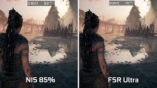 Nvidia Image Scaling vs AMD FSR - Benchmark Comparison