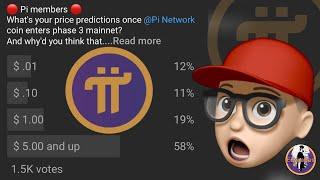 Pi Network - 5$/Pi and up that’s what pioneers are expecting once mainnet is here #Pi #PiNetwork