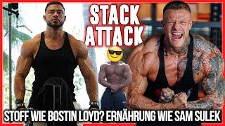 STACK ATTACK | Stoff wie Bostin Loyd? Ernährung wie Sam Sulek mit  @ironmikebodybuilding8379