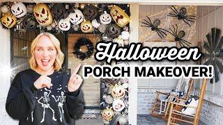 EXTREME HALLOWEEN PORCH MAKEOVER!