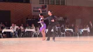 Luxembourg Open 2013 - WO LAT - solo Samba - Sergey Gusev & Anastasia Usoltseva