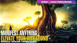 396Hz 432Hz Meditation For Law Of Attraction | Miracle Frequencies | Raise Your Vibration ! Manifest