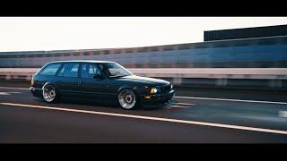 Cruising at dawn.BMW 540i touring M5 specification. | Rauh-Welt Republik | Roncraft 【4k】