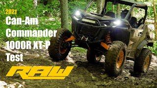 Can Am Commander 1000R XT P Trail Ride Test RAW