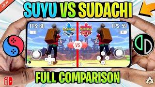 SUYU Emulator Android VS SUDACHI Gameplay Comparison! The Best Nintendo Switch Emulator?