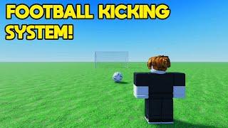 How To Make a Football Kicking System In Roblox Studio!