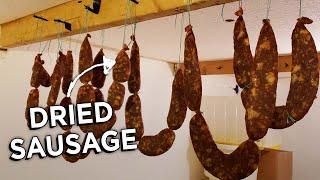 Drying Sausage - old fashioned way and many important tips