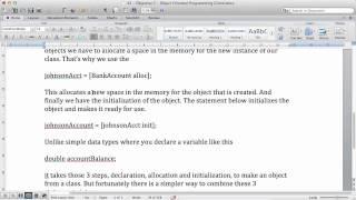 Objective C Tutorials   45   Alloc and Init Methods of a Class