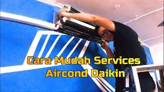 Cara Mudah Services Air Cond Daikin