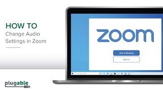 How to Change the Audio Output Settings in Zoom