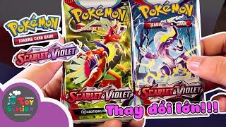 Khởi đầu kỷ nguyên mới của thẻ sưu tập Pokemon TCG với 1 hộp ETB Scarlet and Violet ToyStation 764