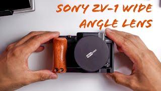 BEST Wide Angle Lens for the Sony ZV-1!