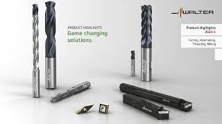 Precision tools product innovations 2023-1 turning, drilling, threading, milling - Walter Tools