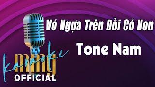 Vó Ngựa Trên Đồi Cỏ Non Karaoke (Tone Nam) | “Hát với MMG Band"