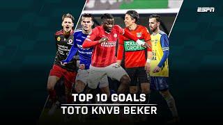 TOP 10 MOOISTE GOALS in de TOTO KNVB Beker 2023/24 