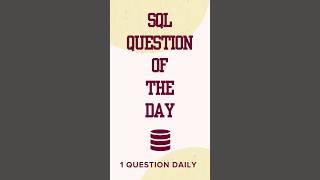 SQL Challenge Of The Day - 23